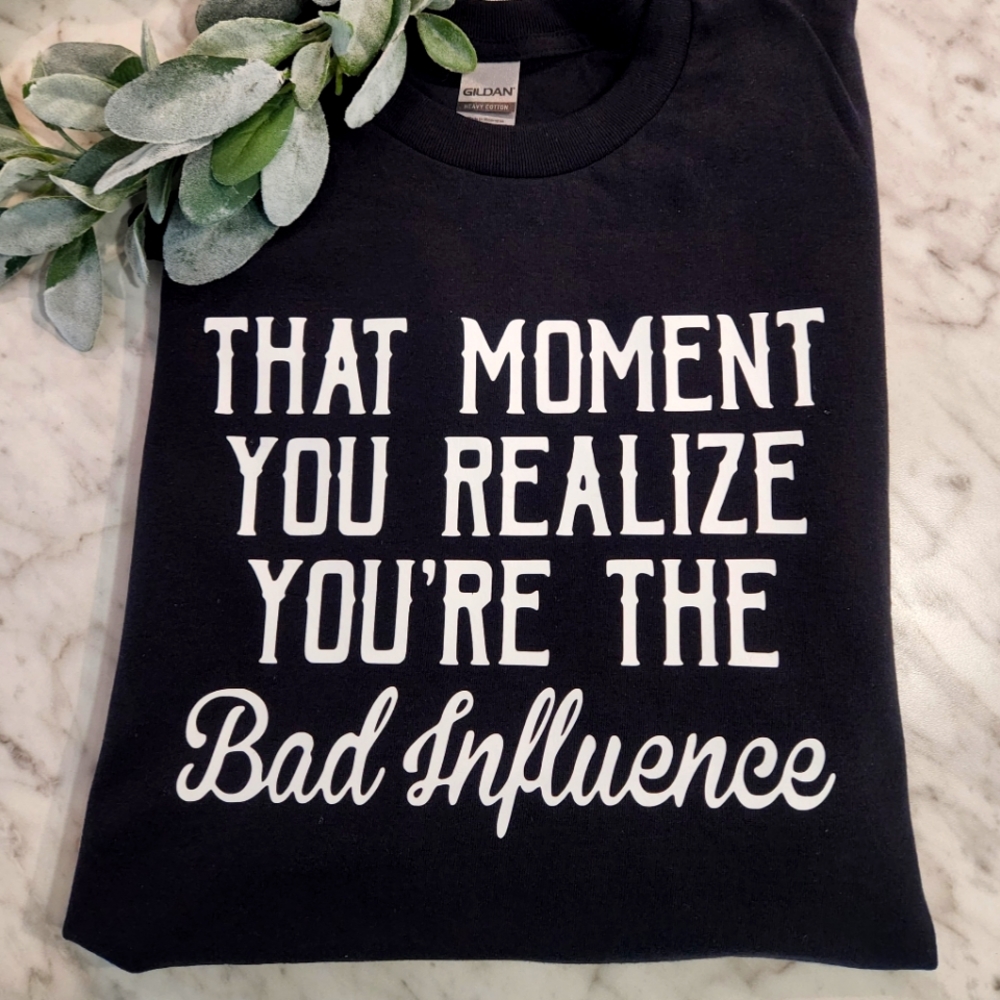 Funny shirt bad influence popular trending cute